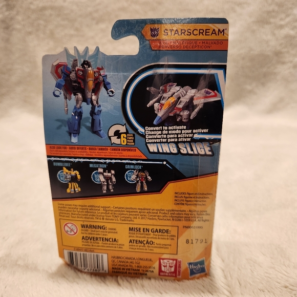 B1G1! Transformers Cyberverse | Starscream | New in Box - Picture 3 of 3